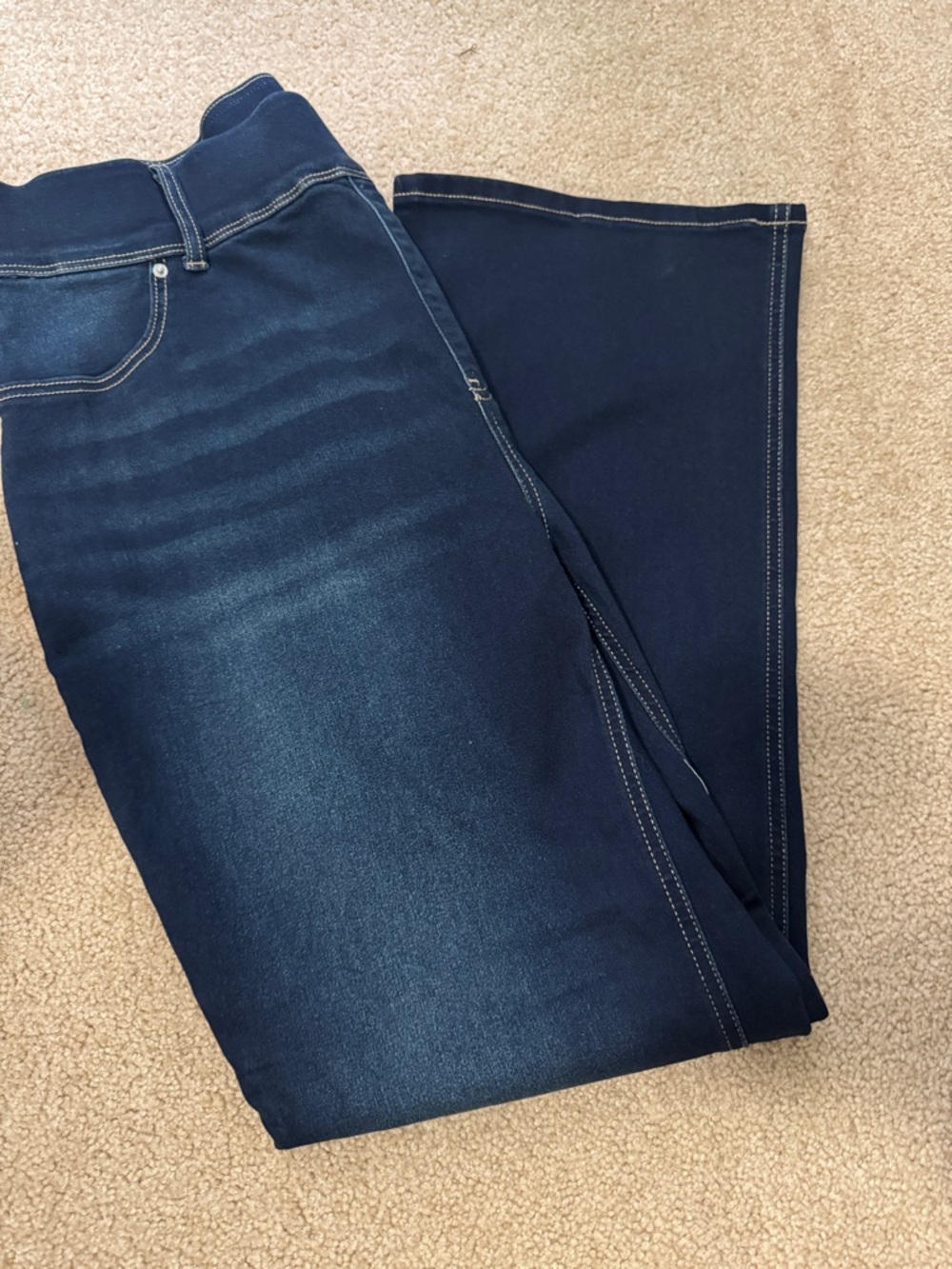 Terra & Sky Dark Navy Bootcut Jeans